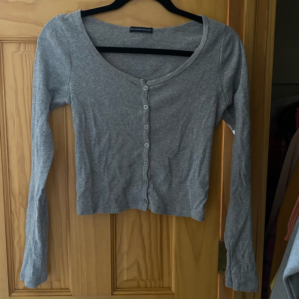 Brandy Melville Button Down Top